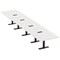Skutchi Designs 18ft Rectangular Conference Table With Power | Harmony Series | 18 Person Meeting Room Table HAR-REC-48x216-T.BK-WA7976-EBLK - alternate 1