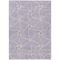 Homeroots 3' X 5' Lavender And Ivory Geometric Washable Indoor Outdoor Area Rug 612881 - alternate 9