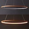 Jonathan Y Brice 35" Modern Contemporary Metal Round Dimmable Integrated LED Pendant, Orange JYL7220G - alternate 13