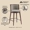 Manhattan Comfort Evalyn Barstool in Dove BS024-DO - alternate 9