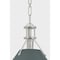 Hudson Valley Lighting Painted No. 2 21 in. Pendant in Polished Nickel/Soft Studio Green by Mark D. Sikes MDS352L-PN/SSG - alternate 6