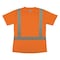 Ergodyne Hi-Vis Shirt, XS, Orange, Short Sleeve 22081 - alternate 8