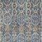Homeroots 3' X 5' Denim Blue Beige And Brown Floral Washable Indoor Outdoor Area Rug 605849 - alternate 8