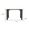 Homeroots 47" Brown and Black Computer Desk 403808 - alternate 4