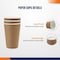 4Dock Ripple Insulated Cups for Hot Drinks-12oz, 500PK PC005 - alternate 4
