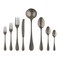 Mepra Vintage Pewter Flatware Set - 43 Pieces - Black Gold 1096VI22043 - alternate 1