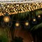 Jonathan Y 10-Light Indoor/Outdoor 10 ft. Contemporary Transitional LED G40 Diamond Cage String Lights, Black JYL8705A - alternate 9