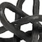 Homeroots Petite Black Metal Chain Link Sculpture 392513 - alternate 6