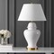 Jonathan Y Sagwa 33" Ceramic/Iron Modern Classic LED Table Lamp, White JYL6619A - alternate 8