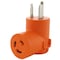 Ac Works Plug Adapter, L6-30R, 6-50P, L6-30P, 6-50P, 0 ft., Orange AD650L630 - alternate 1