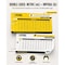 Fuel Stickers 2 Stroke Oil Mix Chart, Quick Reference Chart, Spill Proof, Double-Sided, Imperial / Metric, 2PK OIL-MIX-CHART-2PK - alternate 4