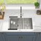 Wrightmaster 28 in. Undermount 16-Gauge Double Bowl Stainless Steel Workstation Kitchen Sink with Bottom Grids ZOR-UX281910A2-64 - alternate 9