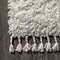 Jonathan Y Mercer Shag Plush Tassel White 4 ft. x 6 ft. Area Rug MCR100A-4 - alternate 7