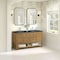 James Martin Vanities Breckenridge 60 in. Double Vanity, Light Natural Oak, w/ 3 CM Charcoal Soapstone Quartz Top 330-V60D-LNO-3CSP - alternate 5