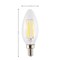 Jonathan Y Vintage Non-Dimmable C35-4W LED Edison Bulbs w/ E12 Base, 80+ CRI, Warm White 2700K, 420 Lumens, Cl, 6PK BLB-C35A-SET6 - alternate 6