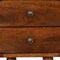 Homeroots 22" Brown Solid Wood Two Drawer Nightstand 651708 - alternate 4