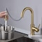 Kibi Circular Single Handle Pull Down Kitchen & Bar Sink Faucet KKF2011BB - alternate 10