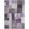 Homeroots 5' X 8' Eggplant Black And Lavender Geometric Washable Indoor Outdoor Area Rug 605856 - alternate 8