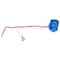 Grote Lighting Two-Wire Plug-In Pigtails for Female Pin Lights, 14 GA, 10in Length, 90 Degrees Male PL-3 Connector 67014 - alternate 1