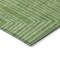 Homeroots 10' X 14' Green And Ivory Geometric Washable Indoor Outdoor Area Rug 600821 - alternate 8