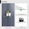 Fab Glass And Mirror 6in. L x 0.37in. H x 6in. W Wall Mount Clear Tempered Glass Floating Corner Shelf in Chrom SH-CRTR60 - alternate 6