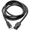 Eaton Tripp Lite Series Computer Power Cord, NEMA 5-15P to C13 - Heavy-Duty, 15A, 125V, 14 AWG, 12 ft. P007-012 - alternate 5