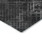 Homeroots 5' X 8' Charcoal Gray And Silver Geometric Washable Indoor Outdoor Area Rug 588293 - alternate 8