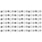 Teacher Created Resources Black and White Stars Die-Cut Border Trim, 35 Feet Per Pack, 6PK TCR6939 - alternate 1