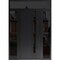 Vdomdoors Steel Door Dekton 0163 Ardesia Nero 2 Side and Top Exterior Window Sidelite Entry Door Painted W14+ DEKTON0163EXD-ARD-W14+36+14xH80+16-LH-I - alternate 1