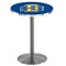 Holland Bar Stool Co 42" Stainless Steel South Dakota State Pub Table, 36" dia. Top L214S4236SDakSt - alternate 1