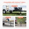 Vevor 12,000 lbs Sidewind Square Direct Weld-on Trailer Jack 26-Inch Travel HS12000PTS - alternate 8