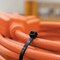 Gardner Bender Cable Tie, 11 in L, 3 in Max Bundle Dia., Black, Nylon 6/6, 75 lb Strength 45-312UVB - alternate 10