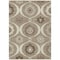 Homeroots 3' X 5' Taupe Brown And Ivory Medallion Washable Indoor Outdoor Area Rug 589650 - alternate 8
