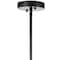 Jonathan Y Gigi 17 in. Metal/Crystal Adjustable LED Drop Chandelier, Black/Clear JYL7464A - alternate 14