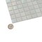Apollo Tile Mingles 12 in. x 12 in. Glossy Cotton White Glass Mosaic Wall and Floor Tile 20 sq. ft./case, 20PK MIX2088WH124A - alternate 6