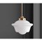 Jonathan Y Kurtz 9.5" Adjustable Drop Metal/Glass LED Pendant, Brass Gold/White JYL3517A - alternate 14