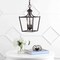 Jonathan Y Camden 10" 3-Light Iron Classic Midcentury Pendant Lantern, Oil Rubbed Bronze JYL7560A - alternate 12