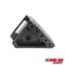 Extreme Max 5001.5772.2 Heavy-Duty Solid Rubber Wheel Chock with Handle - Value 2-Pack 5001.5772.2 - alternate 8