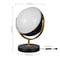 Jonathan Y Orion 12" Modern Contemporary Adjustable Rotating Globe w/Sliding Diffuser Shield LED Table Lam, 2PK JYL6019A-SET2 - alternate 9