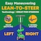 Lifemaster Kids 3-Wheel Scooter, LED Light-Up Wheels, Adjustable Handlebar, Indoor and Outdoor Use LIFSCBRWN - alternate 7