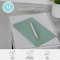 Martha Stewart Brody Acrylic Letter Tray Office Desktop Organizer with Handles, 12.75 x 8.75 GS-TS004-CLR-MS - alternate 10