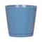 L&G Solutions 5.7 in. H X 6 in. W X 6 in. D X 6 in. D Resin Planter Blue PVH9106PBK - alternate 1