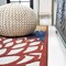 Jonathan Y Minori Floral High-Low Cream/Red/Blue 2 ft. x 8 ft. Indoor/Outdoor Runner Rug AMC109B-28 - alternate 8