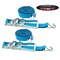 Mytee Products (2 Pack) 2in x 15ft Blue Ratchet Strap w/ Wire Hook, 3333 lbs WLL, 2PK RS215WH-Bx2 - alternate 9