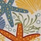 Homeroots 7' X 10' Blue Yellow And Orange Starfish Indoor Outdoor Area Rug 546830 - alternate 9