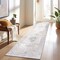 World Rug Gallery Vintage Bohemian Machine Washable Non Slip Runner Rug 2 ft 6 in x 10 ft Beige 6024BEIGE2X10 - alternate 1