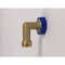 Aqua Pro 21854; Fresh Water Fitting; 3/4 Inch Male Ends; 90 Degree Hose Elbow; Brass; Screw On 21854 - alternate 1