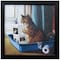 Homeroots 11" X 11" Black Frame Kitty Throne 365931 - alternate 5
