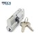 Ecs Hardware Durable Prem Profile Cylinder Single Sided Thumb Turn, Keyed Alike, Kwikset KW1 Keyway, US26D, Satin Ch ECSH-EPCR-26D-KW1-KA10 - alternate 3