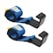 Mytee Products 4in x 5ft Roll Off Container Blue Winch Strap w/Large Flat Hook, 5,400 lbs WLL, 2PK WS4x5CH-Bx2 - alternate 9